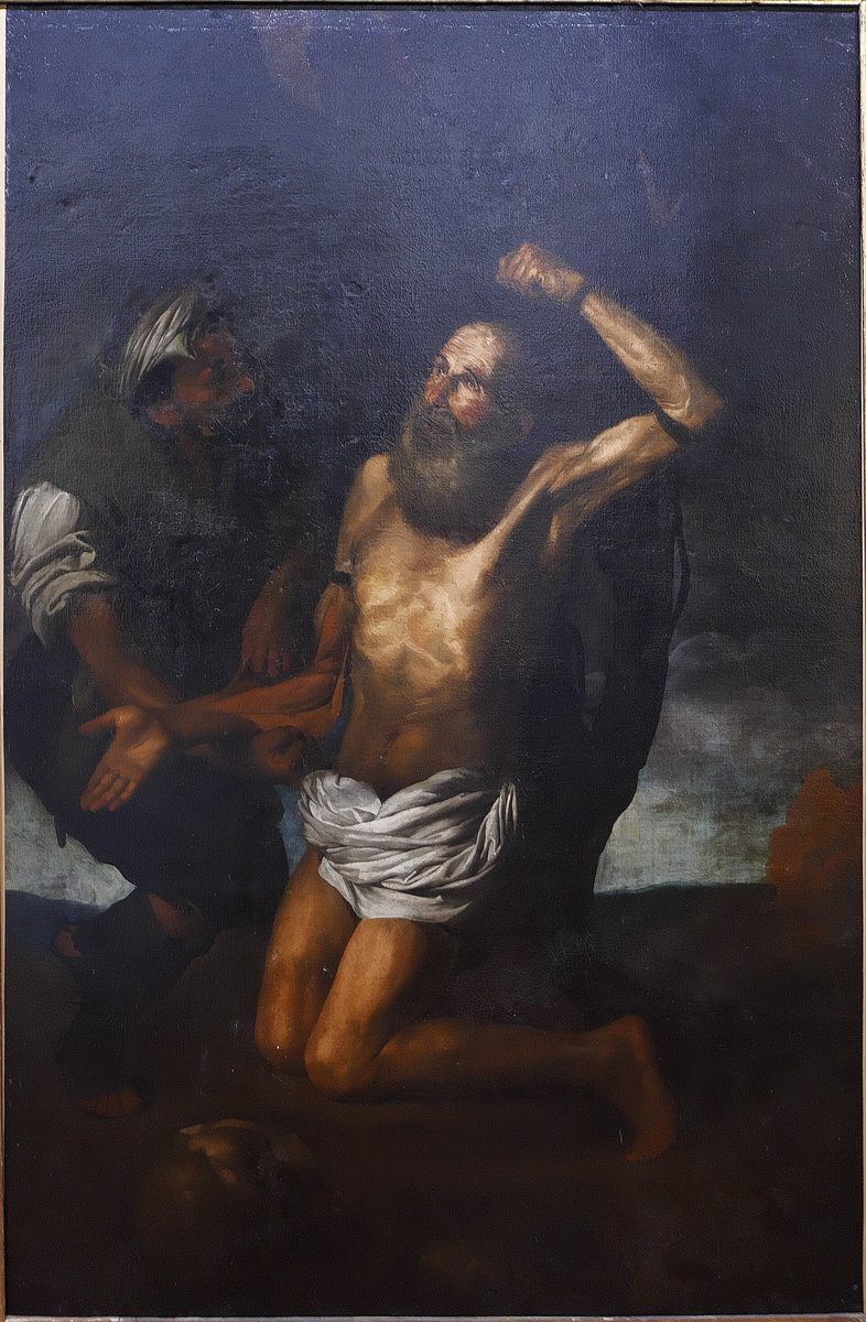 Martirio de San Bartolomé, Museo de Salamanca — Jusepe de Ribera