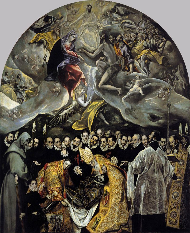 El entierro del conde de Orgaz — El Greco