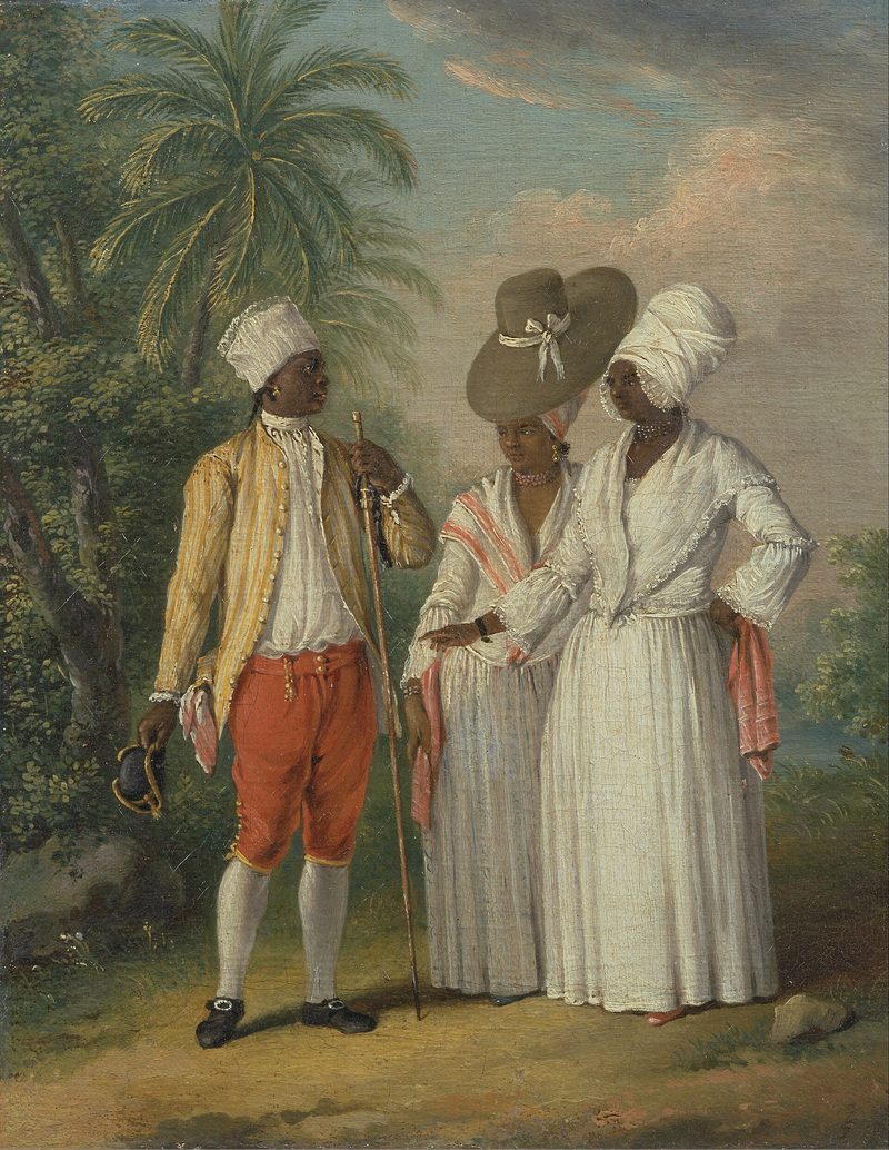 Agostino Brunias - Free West Indian Dominicans — Arte del Caribe