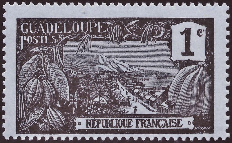 GLP MiNr0052 mt B002 — Arte del Caribe