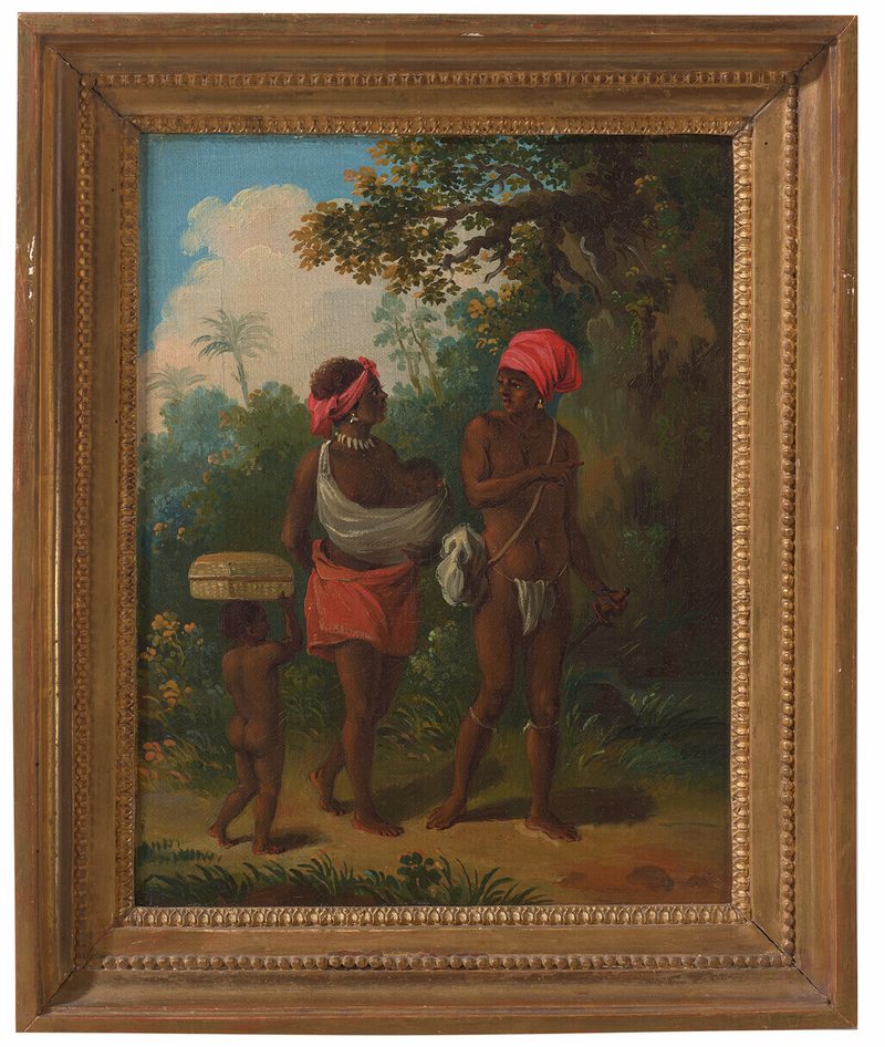Una familia nativa de San Vicente — Agostino Brunias