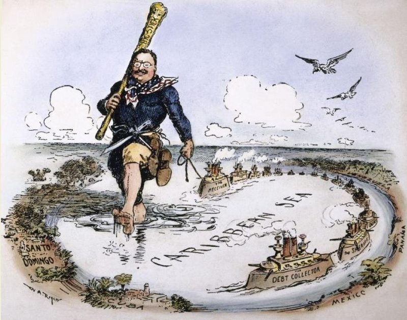 Tr-bigstick-cartoon (cropped) — William Allen Rogers