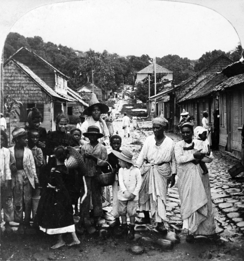 Mount Pelée refugees, nº 1902 — William Herman Rau