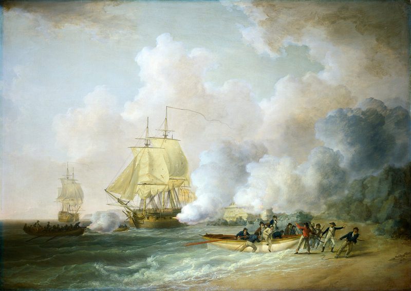 La captura de Fort Louis, Martinica, de marzo de — William Anderson