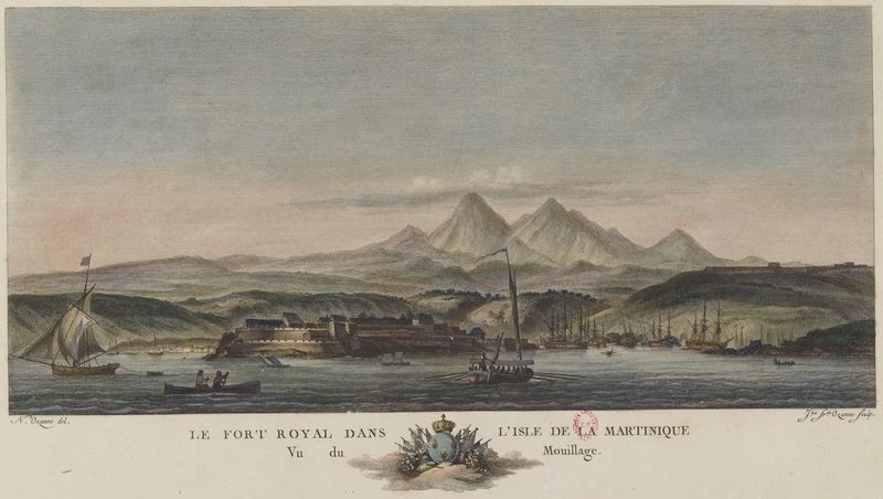 Mouillage de Fort-Royal à la Martinique en — Nicolas Ozanne