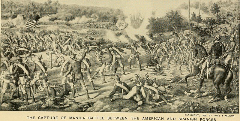 Álbum histórico fotográfico — guerra hispanoamericana, lámina — Anónimo