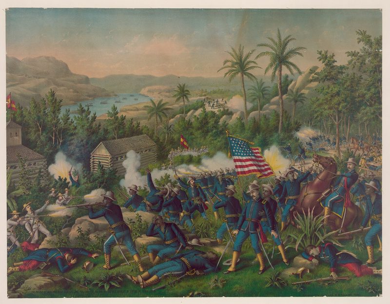 Álbum histórico fotográfico — guerra hispanoamericana, lámina — Anónimo