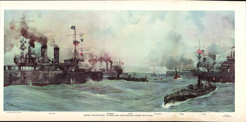 Álbum histórico fotográfico — guerra hispanoamericana, lámina — Anónimo