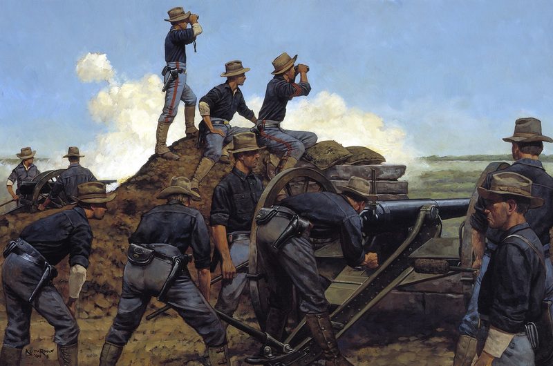 Álbum histórico fotográfico — guerra hispanoamericana, lámina — Anónimo