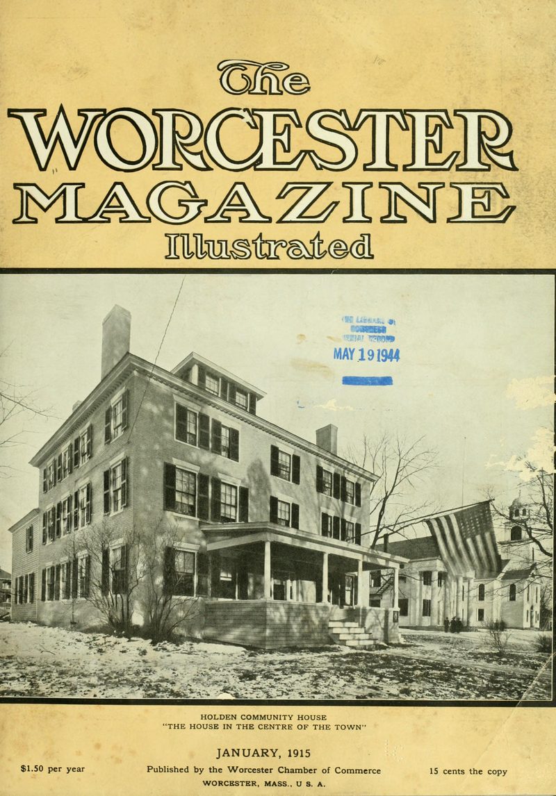 La Casa Holden de Worcester centro — Anónimo