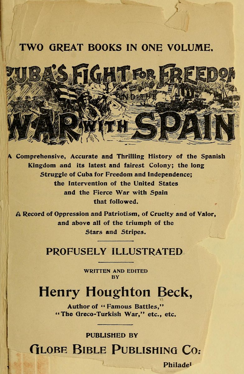 Álbum histórico fotográfico — guerra hispanoamericana, lámina — Anónimo