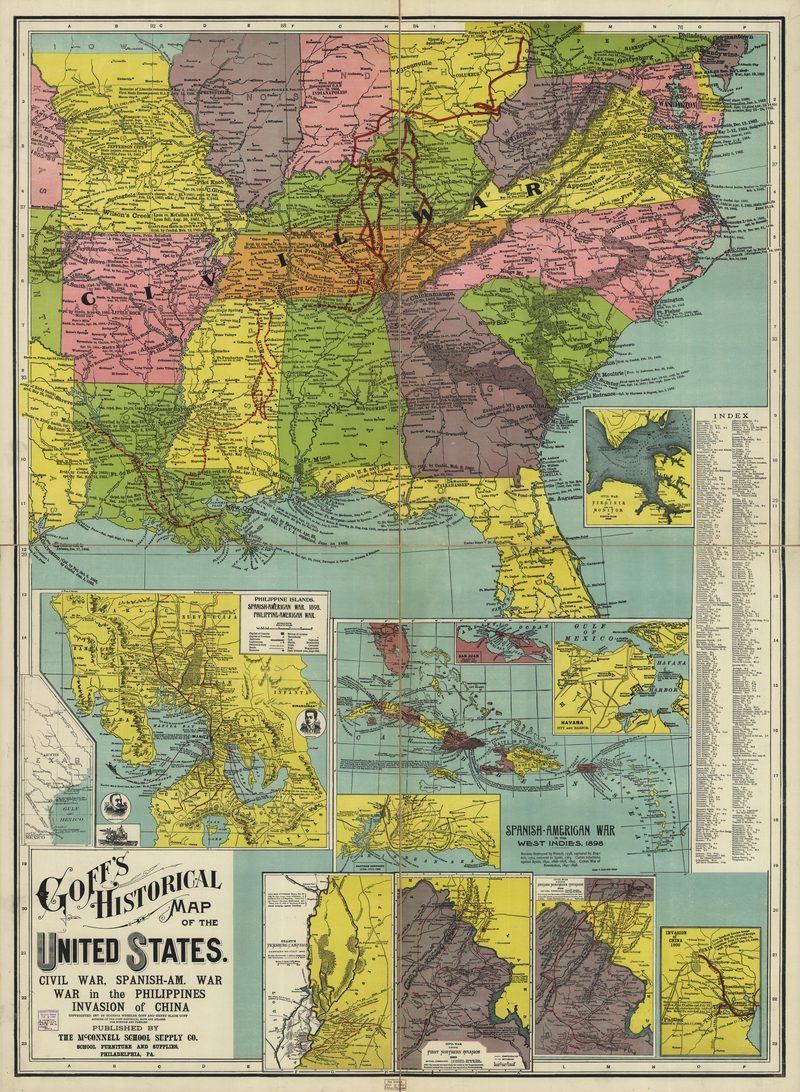 Álbum histórico fotográfico — guerra hispanoamericana, lámina — Anónimo