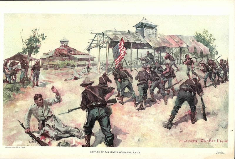 Álbum histórico fotográfico — guerra hispanoamericana, lámina — Anónimo