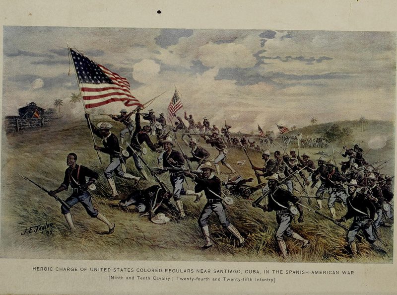 Álbum histórico fotográfico — guerra hispanoamericana, lámina — Anónimo