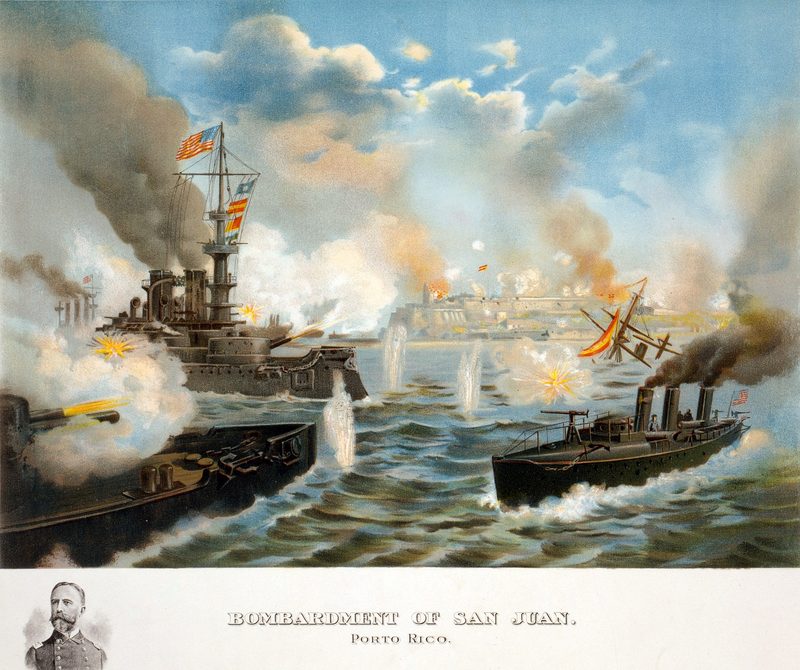 Álbum histórico fotográfico — guerra hispanoamericana, lámina — Anónimo