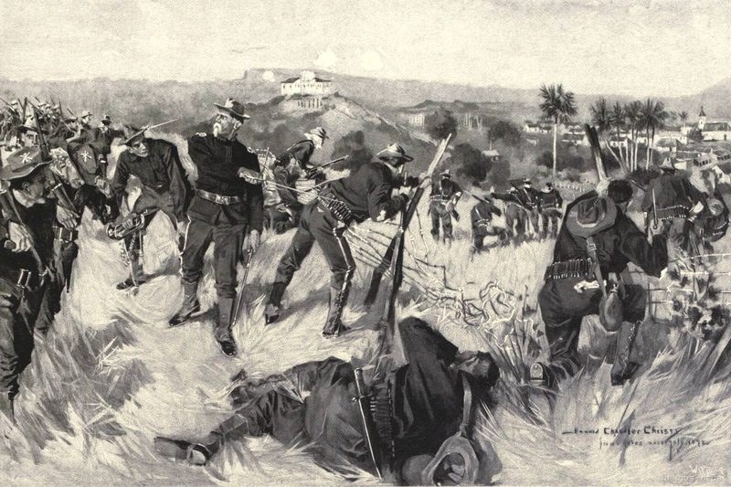 Álbum histórico fotográfico — guerra hispanoamericana, lámina 1