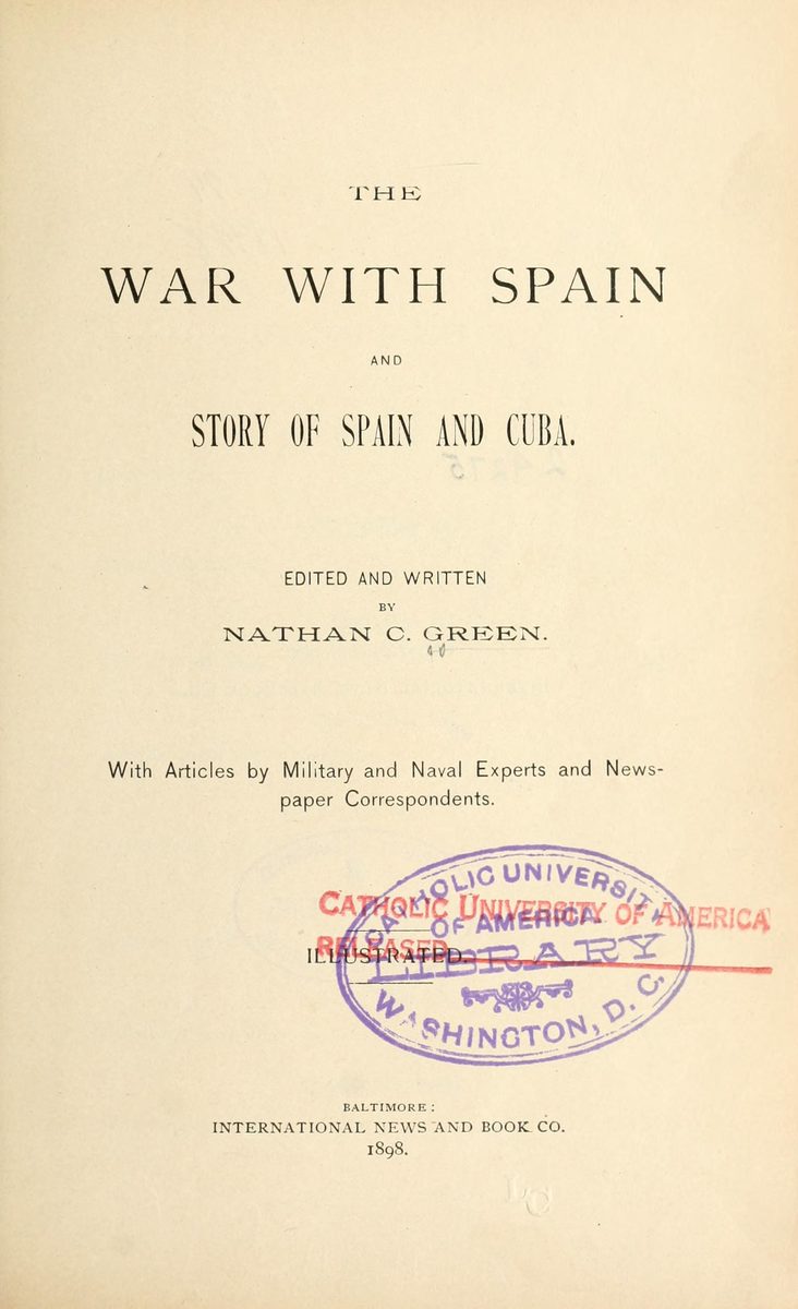 Álbum histórico fotográfico — guerra hispanoamericana, lámina — Fotógrafo anónimo (guerra hispanoamericana)