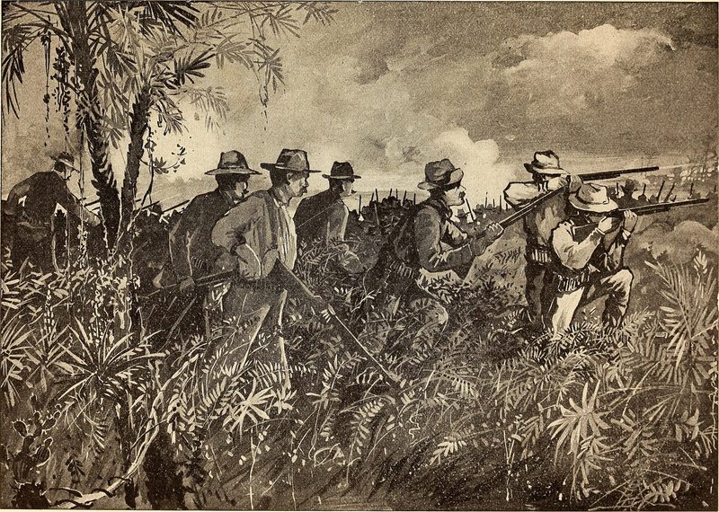 Álbum histórico fotográfico — guerra hispanoamericana, lámina — Fotógrafo anónimo (guerra hispanoamericana)