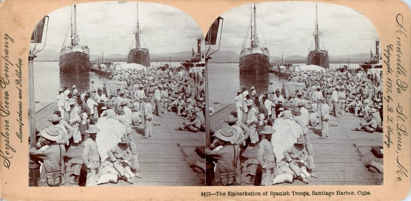 Álbum histórico fotográfico — guerra hispanoamericana, lámina — Anónimo