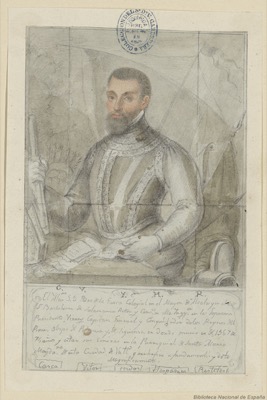 [Retrato de Pedro de la Gasca] — Carderera