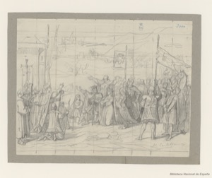[Los Reyes Católicos ante Granada] — Castellano