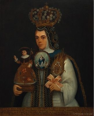 Escudo alzibar sor ma margarita leonarda josefa de san luis gonzaga