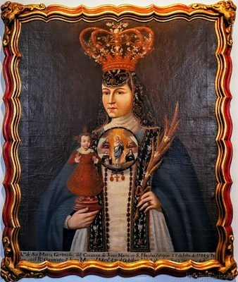 Escudo sor mar a gertrudis del coraz n de jes s monja coronada