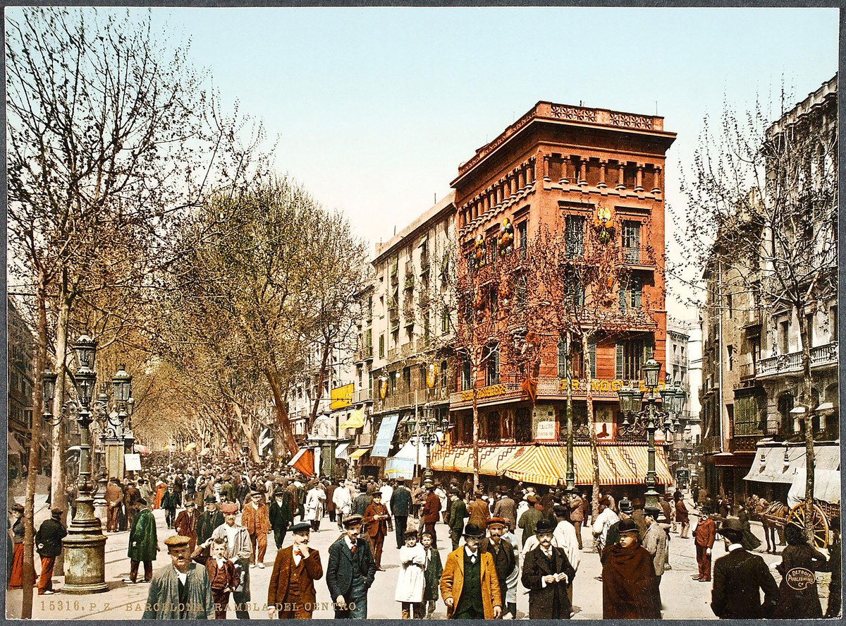 BARCELONA. RAMBLA DEL CENTRO