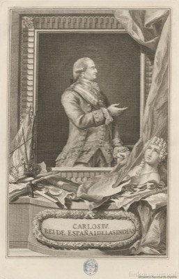 Retrato de carlos IV — Salvador carmona
