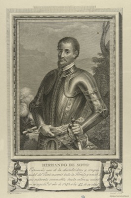 [Retrato de Hernando de Soto] — Brunetti