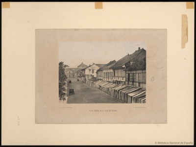 Vista Parcial de la Calle del Rosario — Giraudier