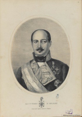 Retrato de fernando de norzagaray y escudero gobernador capita n general de filip — Giraudier