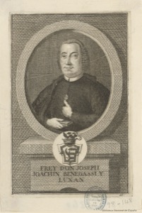 [Retrato de José Joaquín Benegasi y Lujan] — Anónimo grabador (BNE)