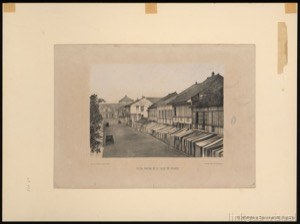 Vista Parcial de la Calle del Rosario — Giraudier