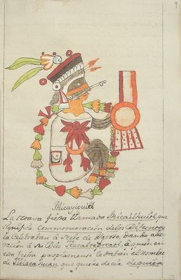 Códice Fiestas — De los Indios al Demonio, f — Anónimo