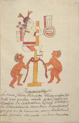 Códice Fiestas — De los Indios al Demonio, f — Anónimo