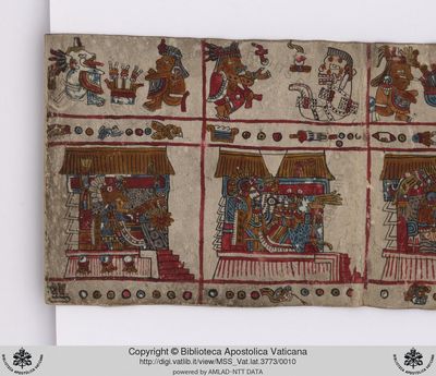 B, f — Tlacuilo anónimo, tradición mixteca-puebla (Códice Vaticanus B)