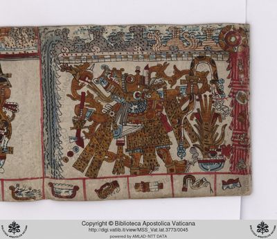 B, f — Tlacuilo anónimo, tradición mixteca-puebla (Códice Vaticanus B)