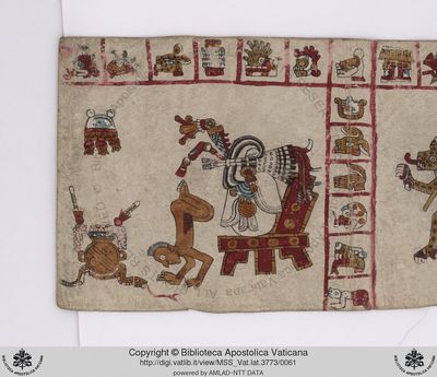 B, f — Tlacuilo anónimo, tradición mixteca-puebla (Códice Vaticanus B)