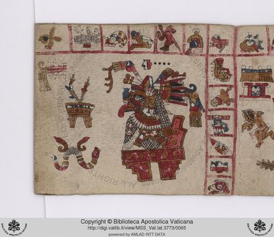 B, f — Tlacuilo anónimo, tradición mixteca-puebla (Códice Vaticanus B)