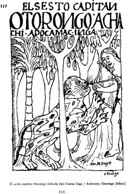 Ilustración muestra a un jaguar atacando a un