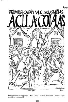 Imagen representa a un grupo de mujeres — Felipe Guaman Poma de Ayala