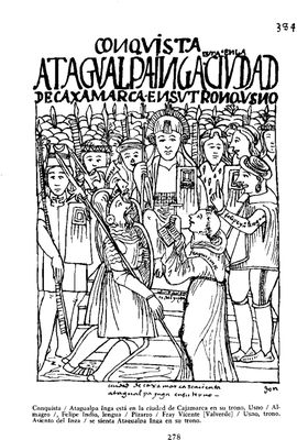 Atahualpa — Felipe Guaman Poma de Ayala