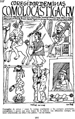 Ilustración — Felipe Guaman Poma de Ayala