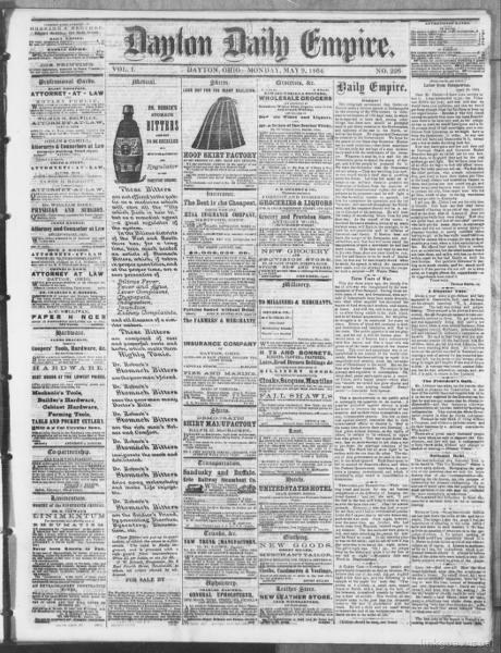 Dayton daily empire (Dayton [Ohio]), May 9 — No identificado