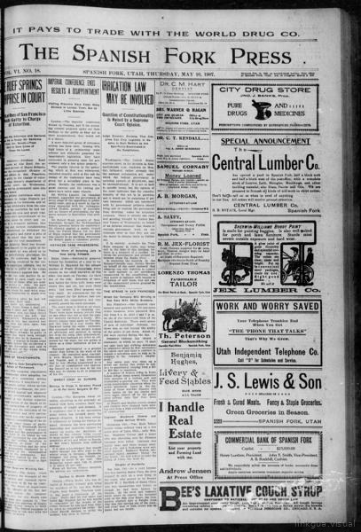 The Spanish Fork Press — No identificado