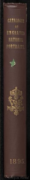 A catalogue of engraved national portraits in the National art library; — No identificado