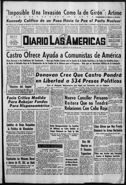 Diario las Américas (Miami, Fla.;Miami Springs, Fla.), July 28, 1963