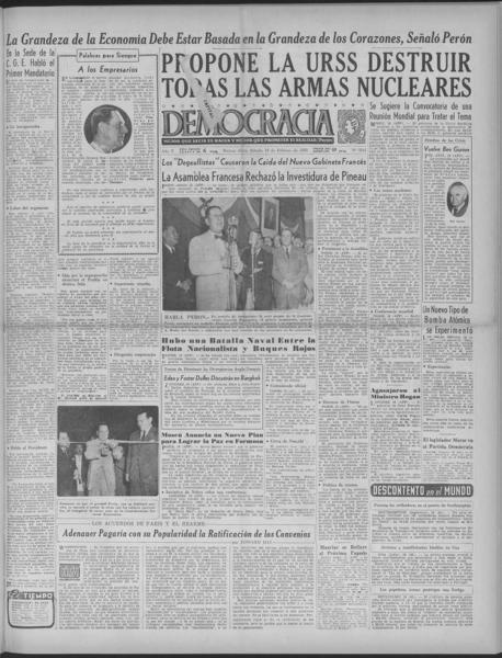 Democracia (Buenos Aires), February 19 — No identificado