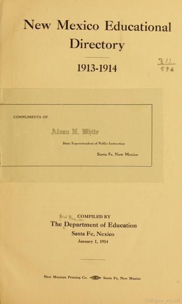 New Mexico educational directory